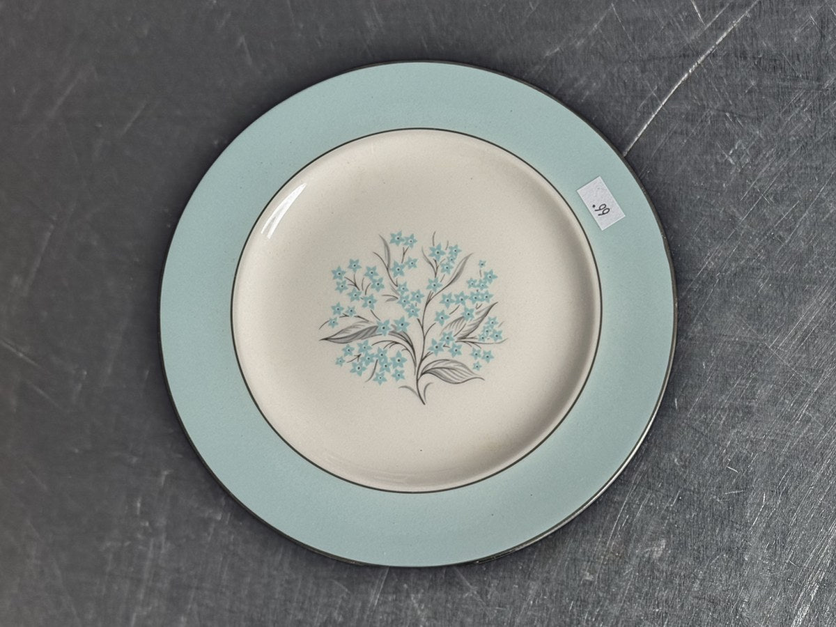 Sevron blue lace dish