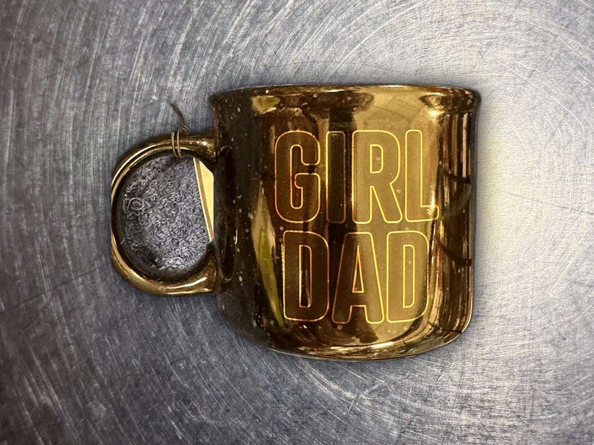 Sheffield Home Girl Dad Gold Mug: 85 ppm lead by XRF
