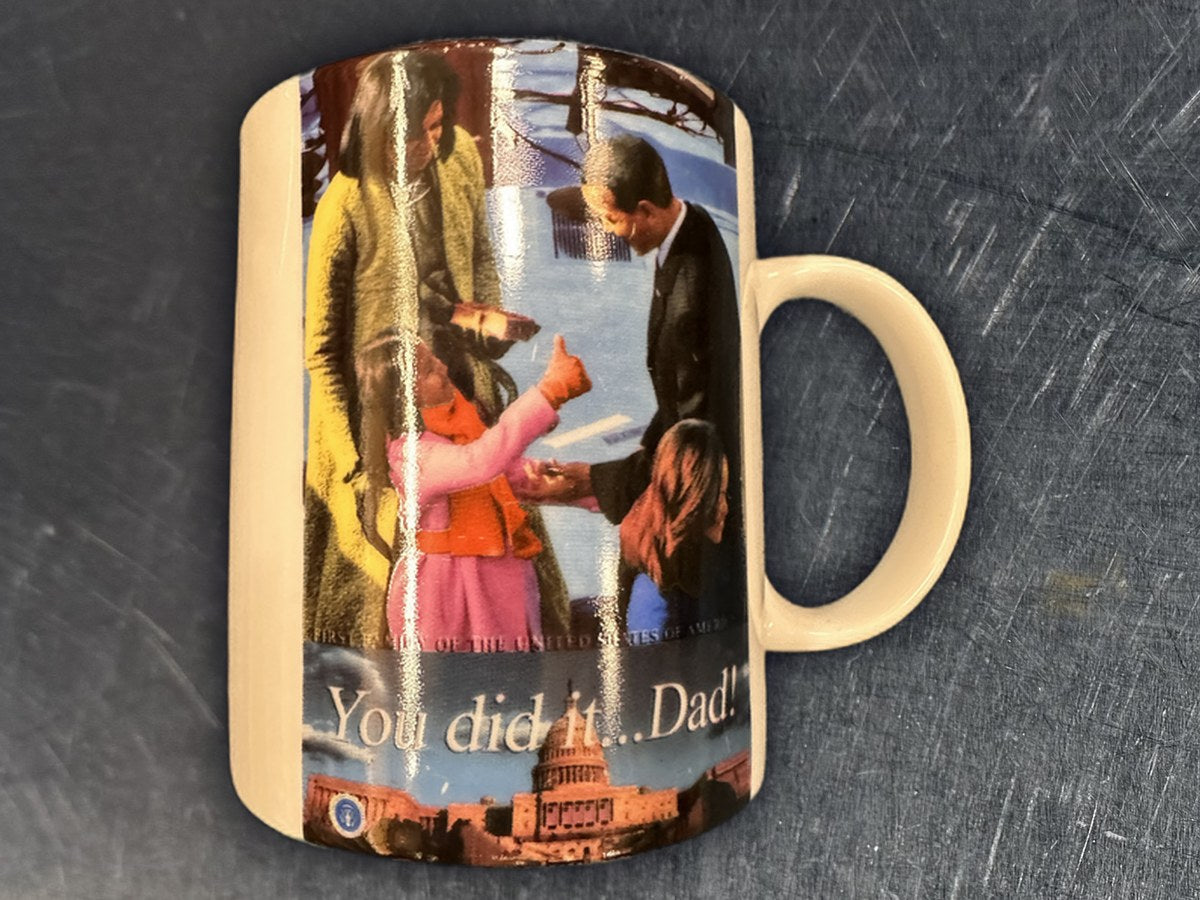 Shhhhhhh! You Did it Dad Mug: 21,629 ppm lead by XRF