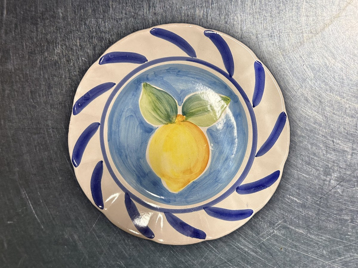 Solimene Vetri Lemon Design Dish: 5,183 ppm lead by XRF