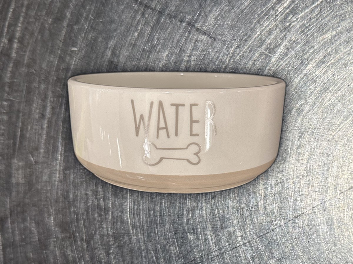 Spot Pet Living White Medium Dog Bowl