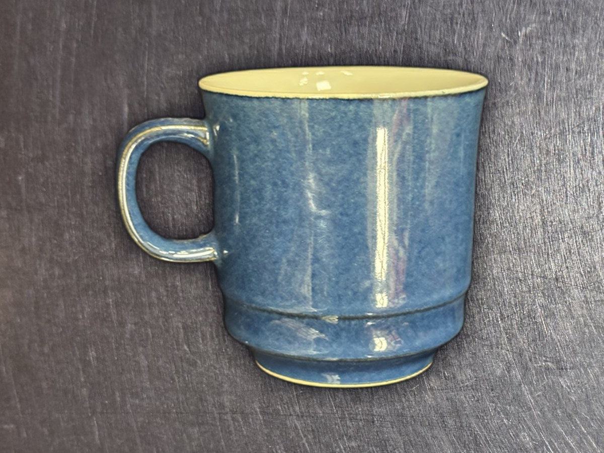 Stoneware Blue Mug: 32 ppm lead by XRF