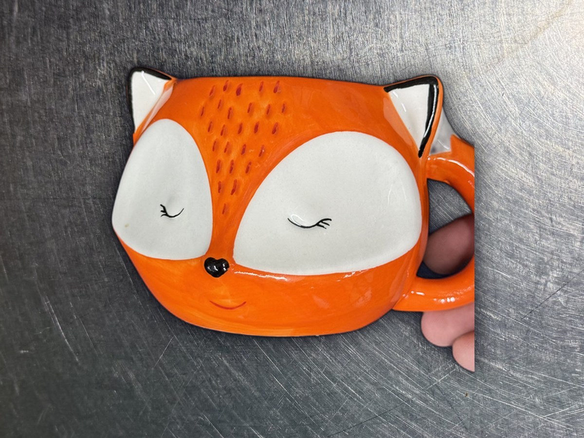 Streamline Fox Coffee Mug: 166 ppm lead by XRF