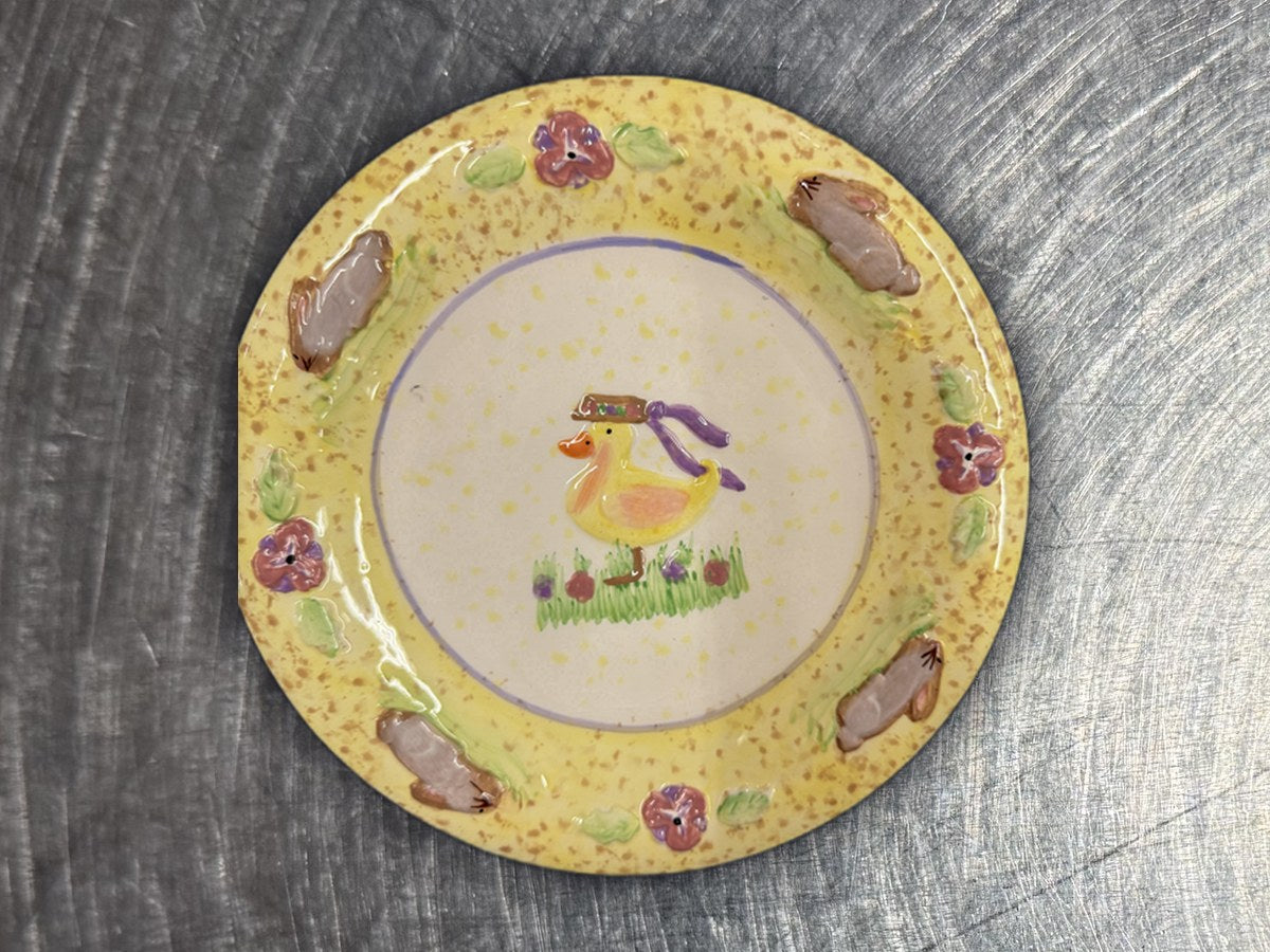 Style Eyes by Baum Bros Duck Design Saucer: 97,988 ppm lead by XRF