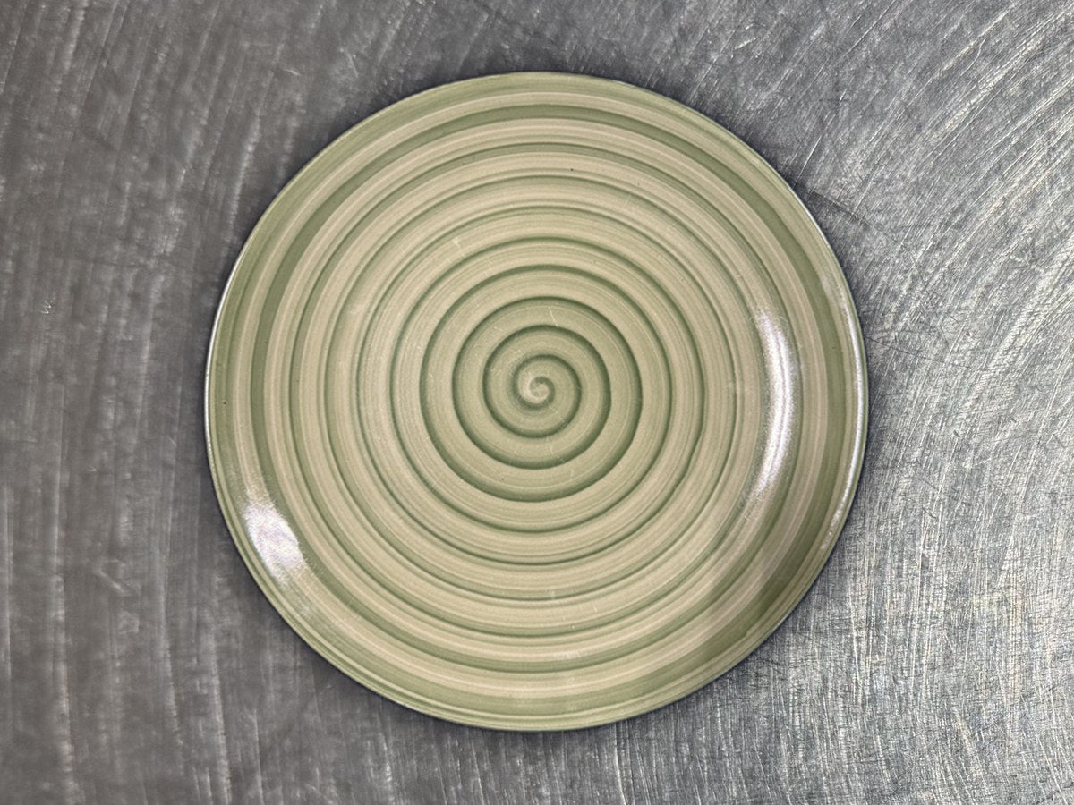 Swirl Citrus Grove Green Dish: 44 ppm lead by XRF
