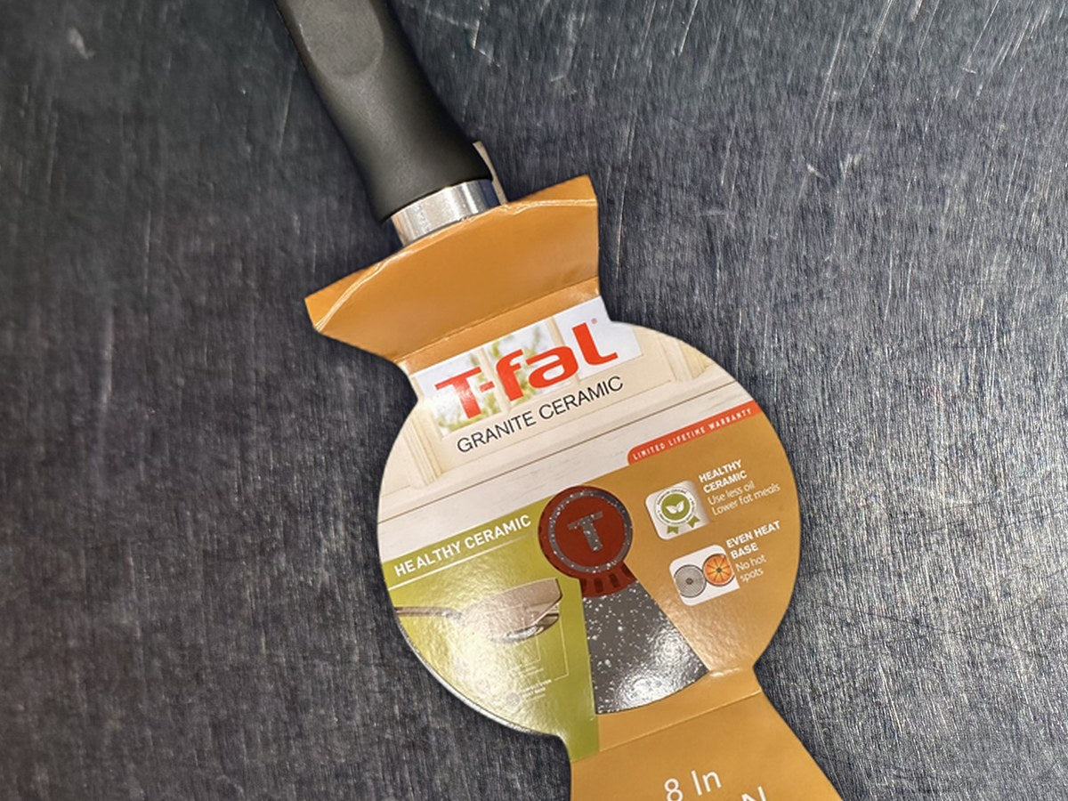 T-fal Granite Ceramic "8in" Fry Pan: 21 ppm lead by XRF