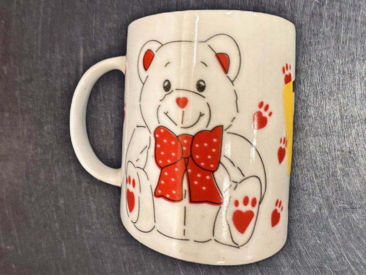 Teddy Bear Coffee Mug: 5,132 ppm lead by XRF