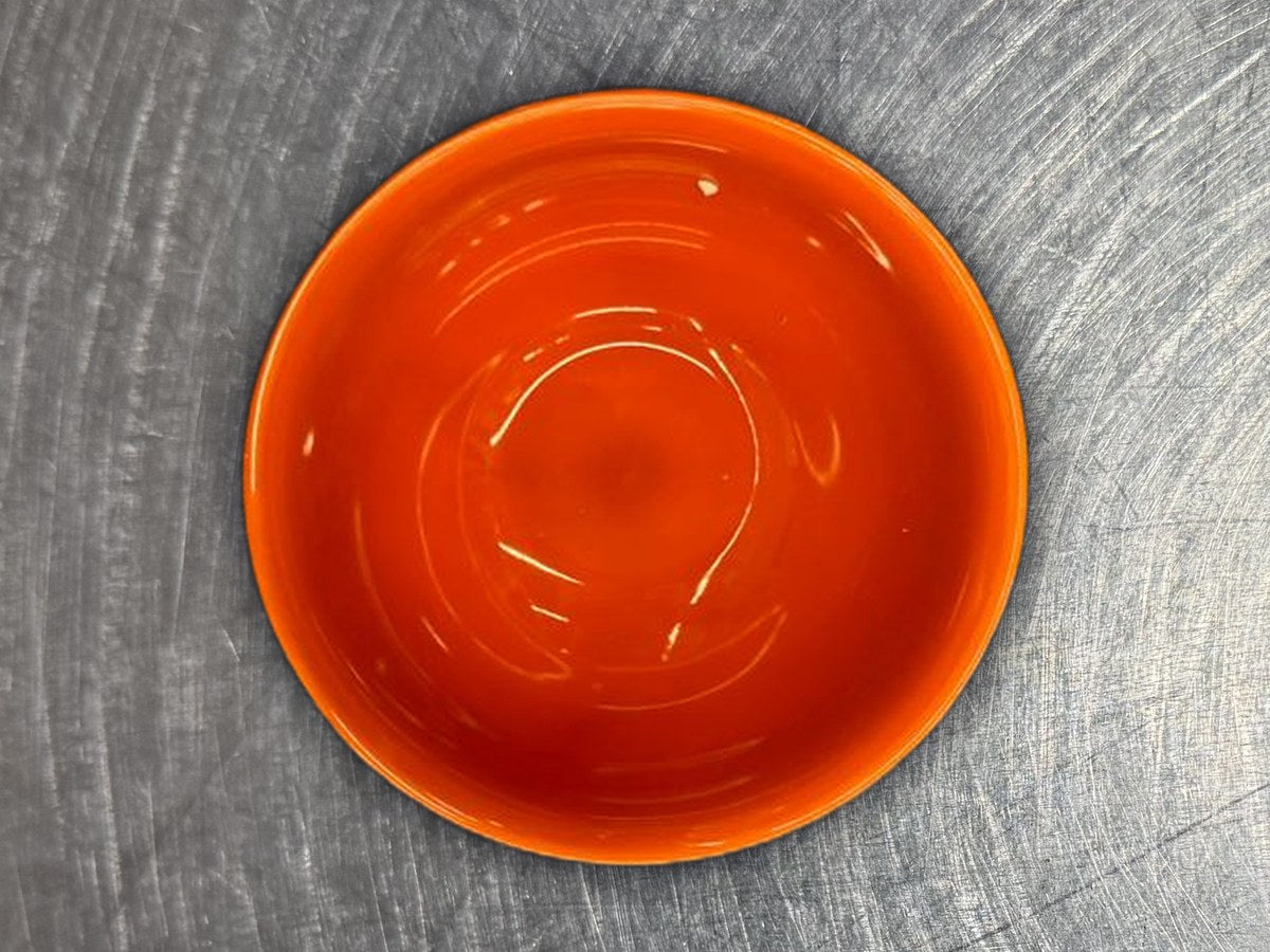 Thomson Pottery Orange Small Bowl: 586 ppm lead by XRF