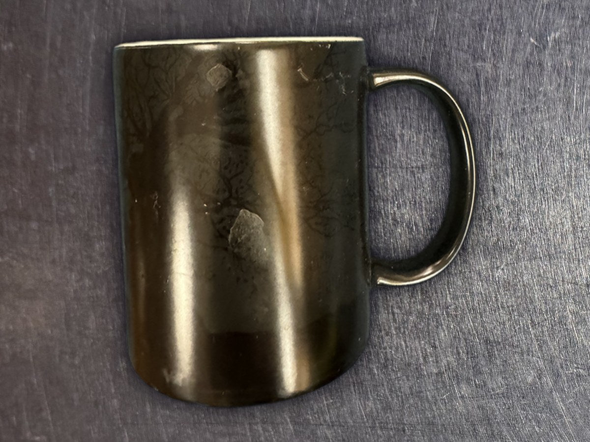 Threshold Black Coffee Mug: 912 ppm lead by XRF