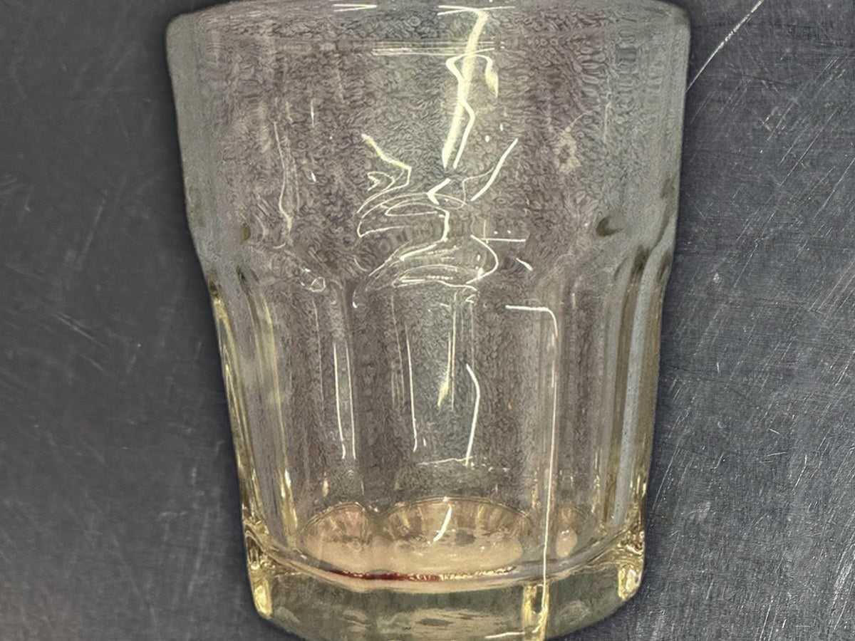 Threshold Small Tumbler Glass: no lead detected by XRF