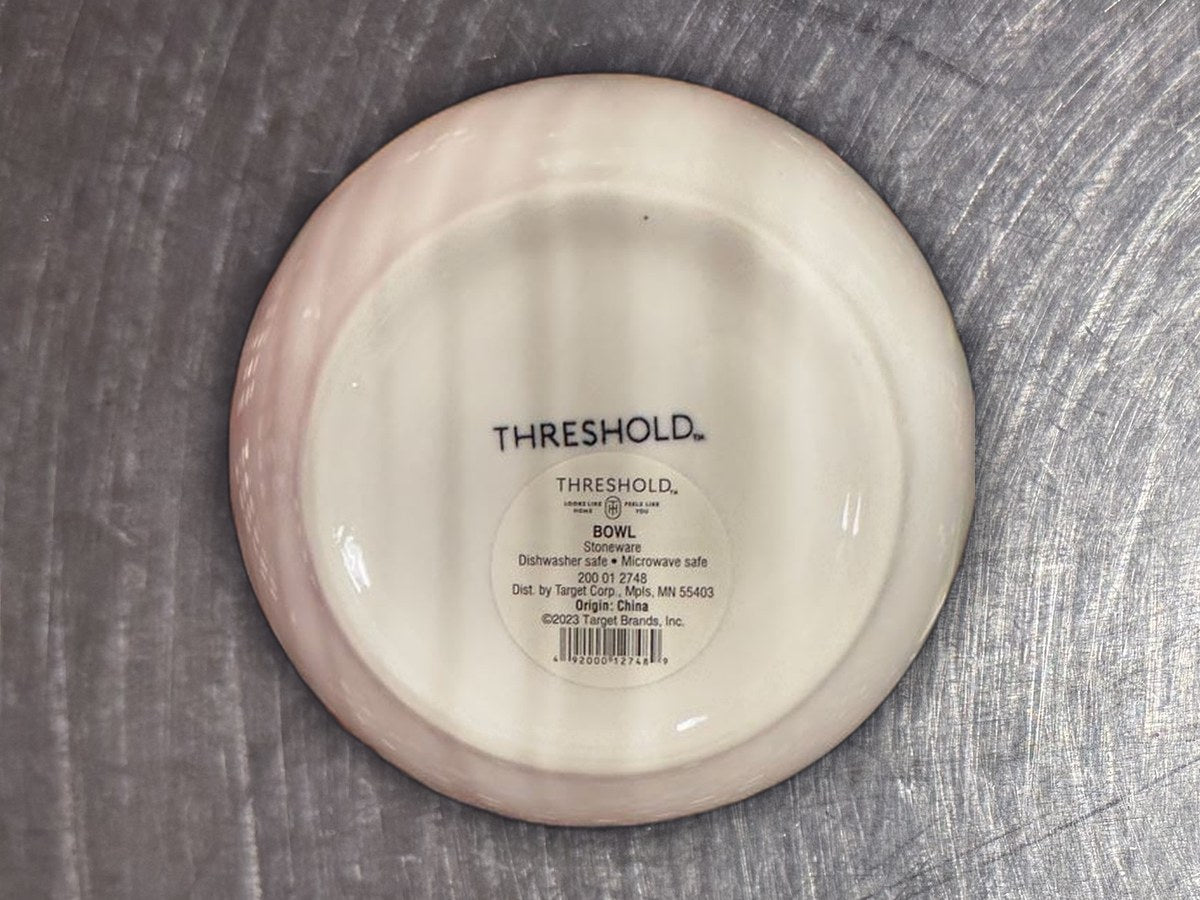 Threshold white bowl 1