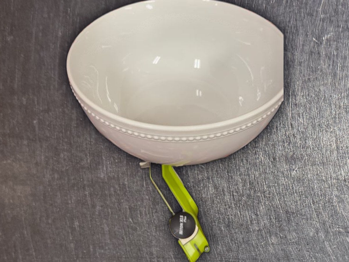 Threshold white serve bowl