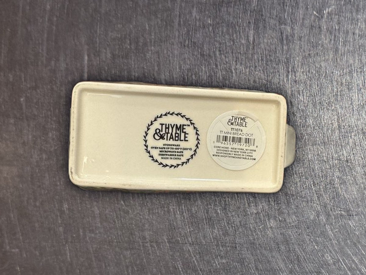 Thymes & table mini bread dot