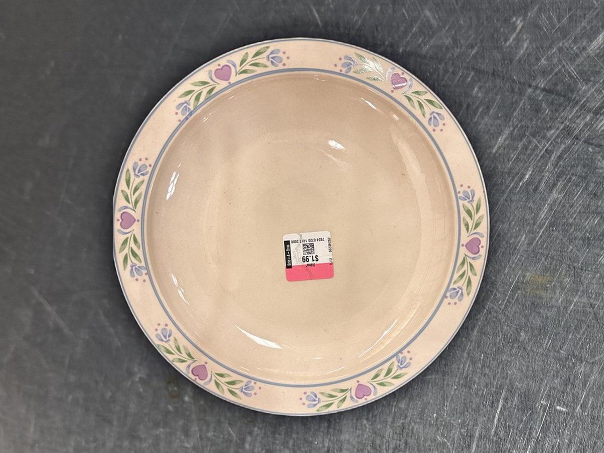 Tienshan Laurel Hearts Ceramic Bowl: no lead detected by XRF