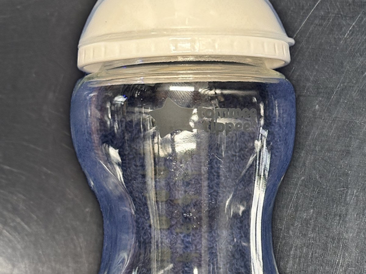 Tommee Tippee Baby Feeding Bottle: 5 ppm lead by XRF