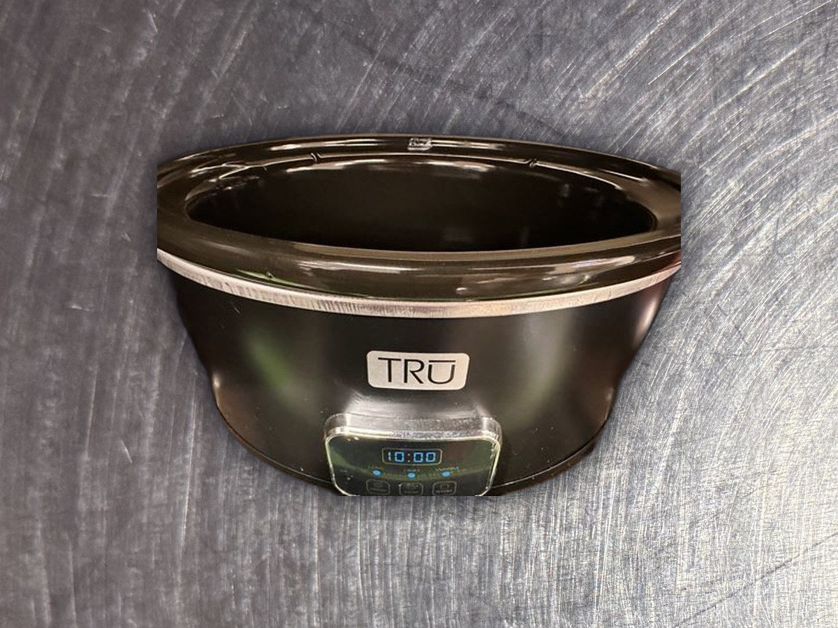 TRU 6qt Programmable Digital Slow Cooker: 116 ppm lead by XRF