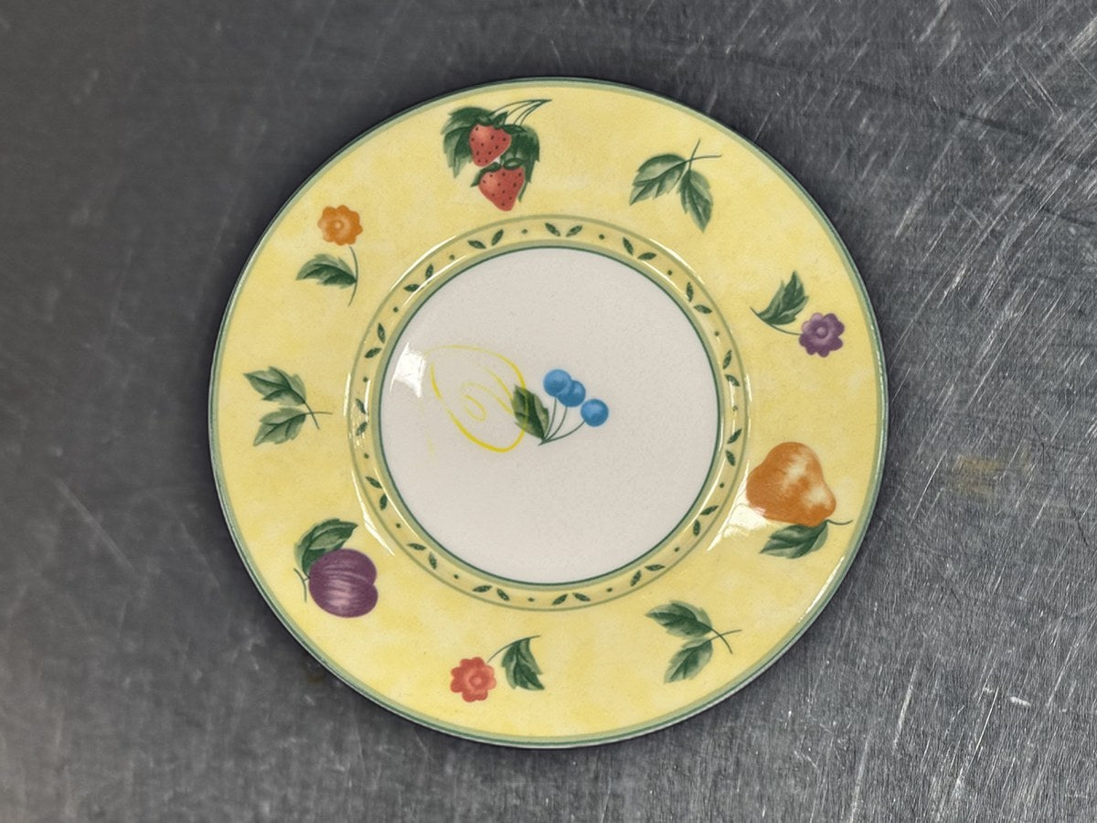 Victoria & Beale Fruit Design Saucer: 94,635 ppm lead by XRF