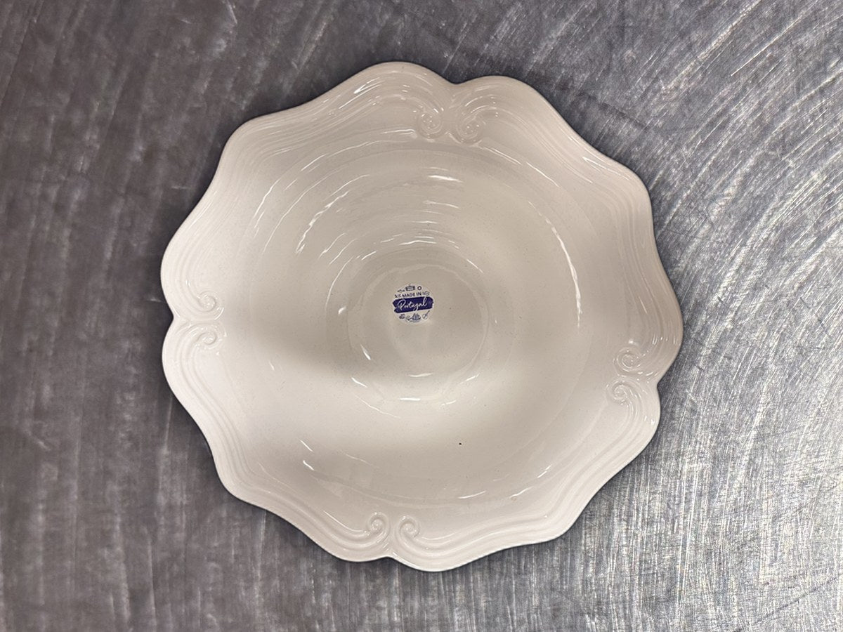 Vila Forte Melamine Incanto White Serving Bowl: 1,126 ppm lead by XRF