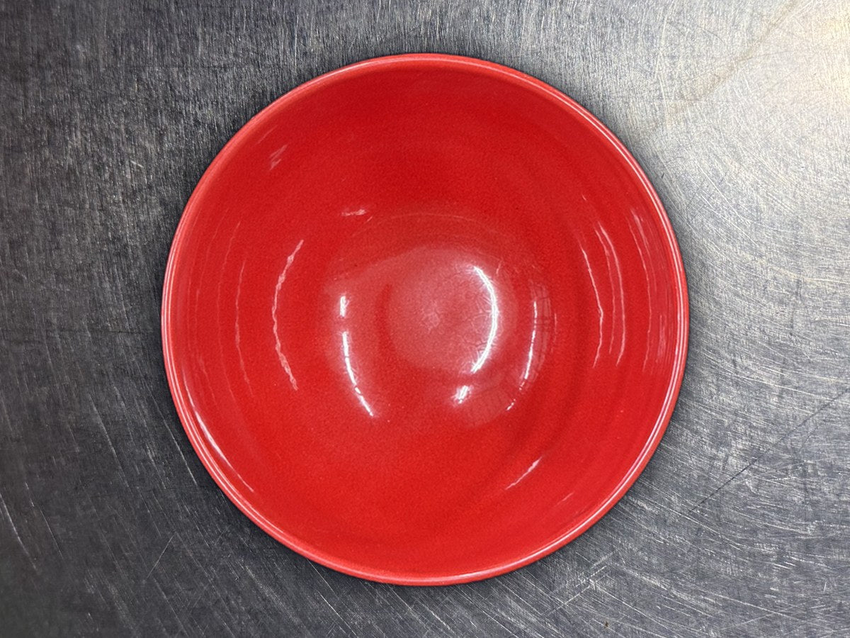 Waechtersbach Germany Solid Red Bowl: 39,845 ppm lead by XRF