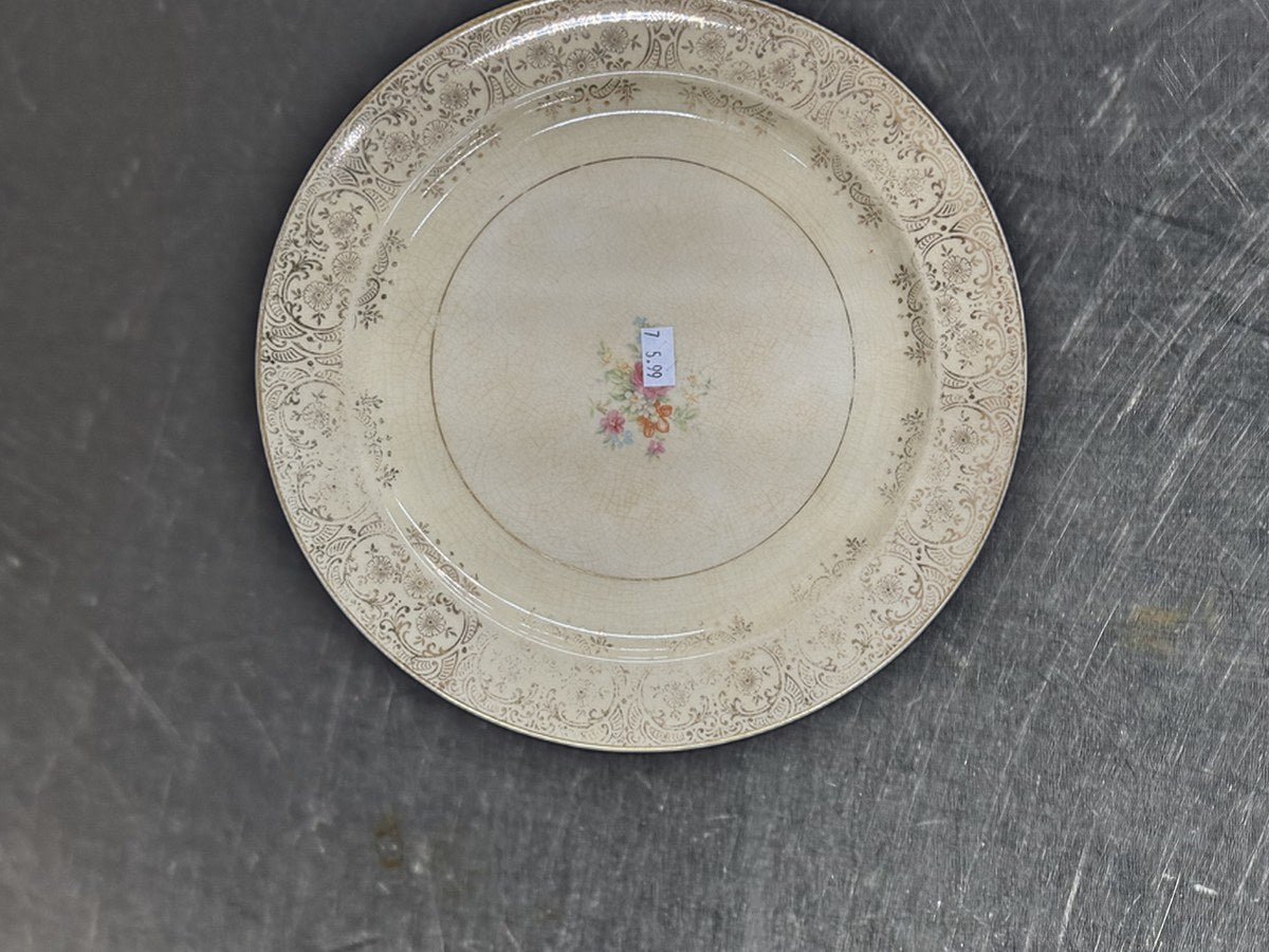 Warranted 22-K Gold Dish: 70,654 ppm lead by XRF