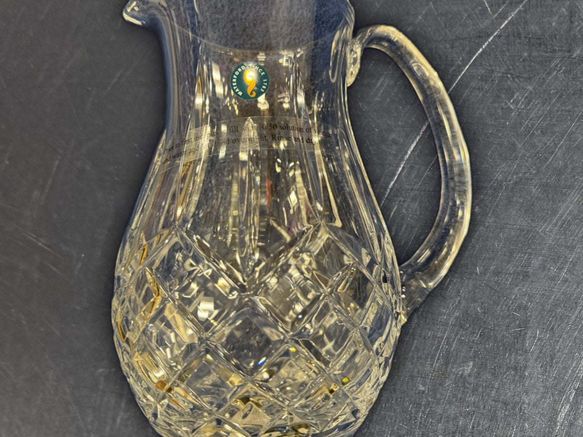 Waterford Crystal Pitcher: 108 ppm lead by XRF