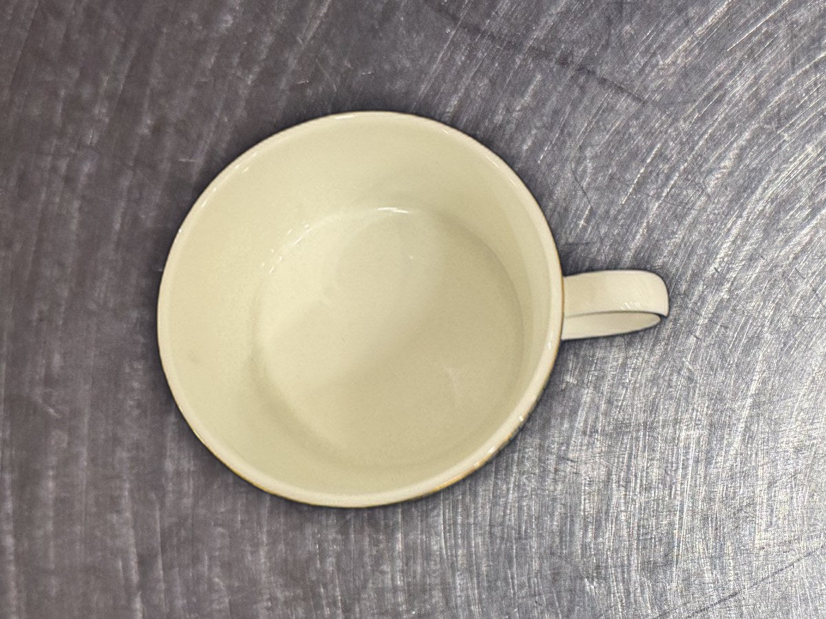 Wedgwood Gio Gold Large Coffee Mug: 64 ppm lead by XRF