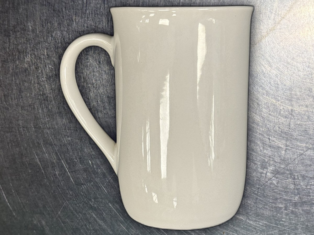 White Tall Coffee Mug: 10,542 ppm lead by XRF