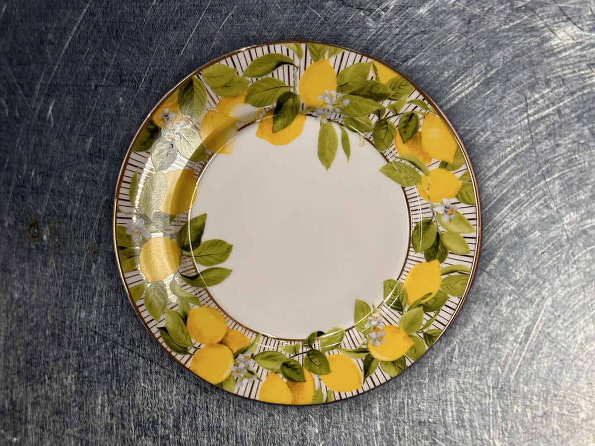 Williams Sonoma Limone Design Dish: 28 ppm lead by XRF