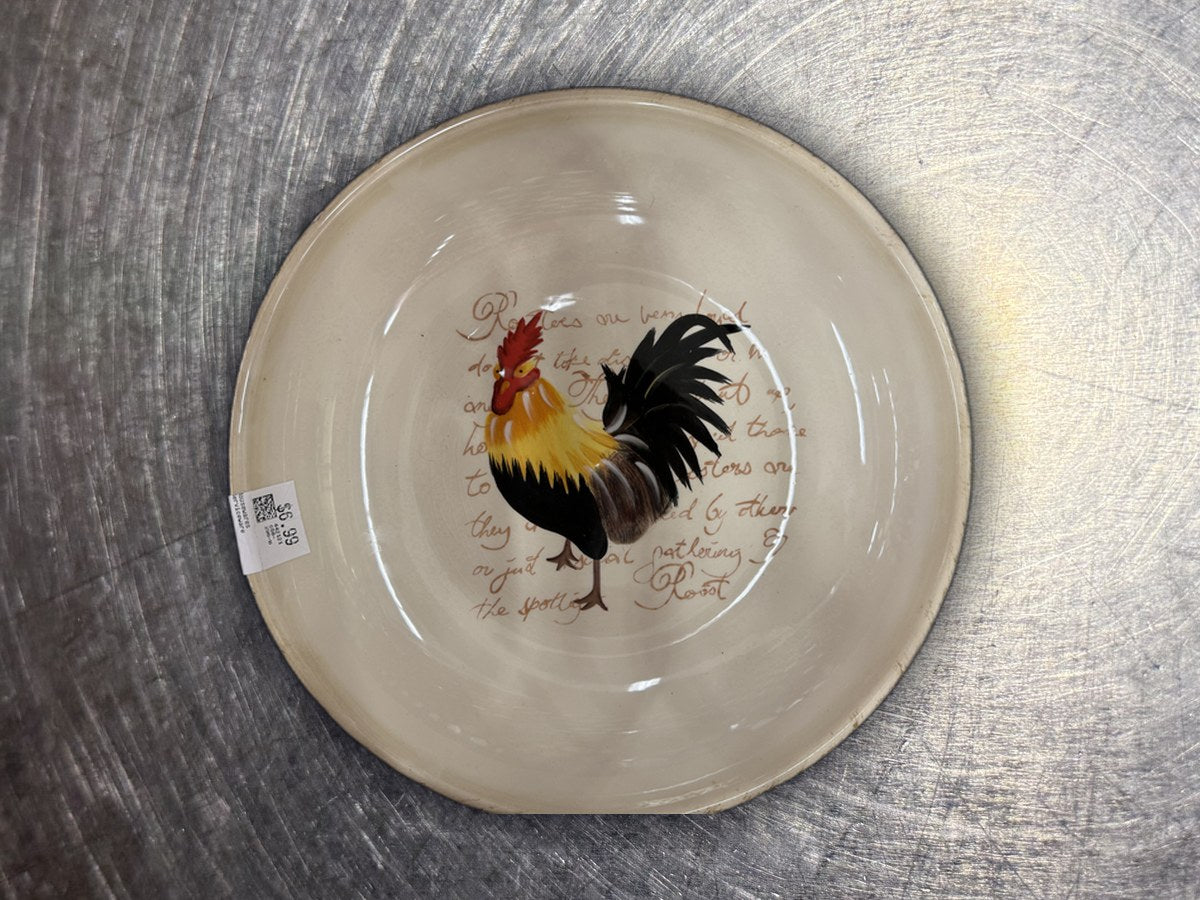 Williams Sonoma Rooster Dish: 22,301 ppm lead by XRF