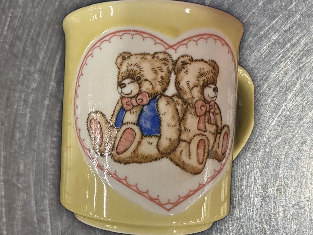 Yellow Teddy Vintage Coffee Mug