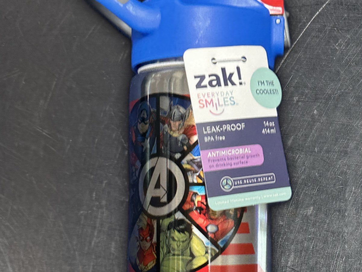 Zak Marvel Design Stainless Steel Water Tumbler: 44 ppm lead by XRF
