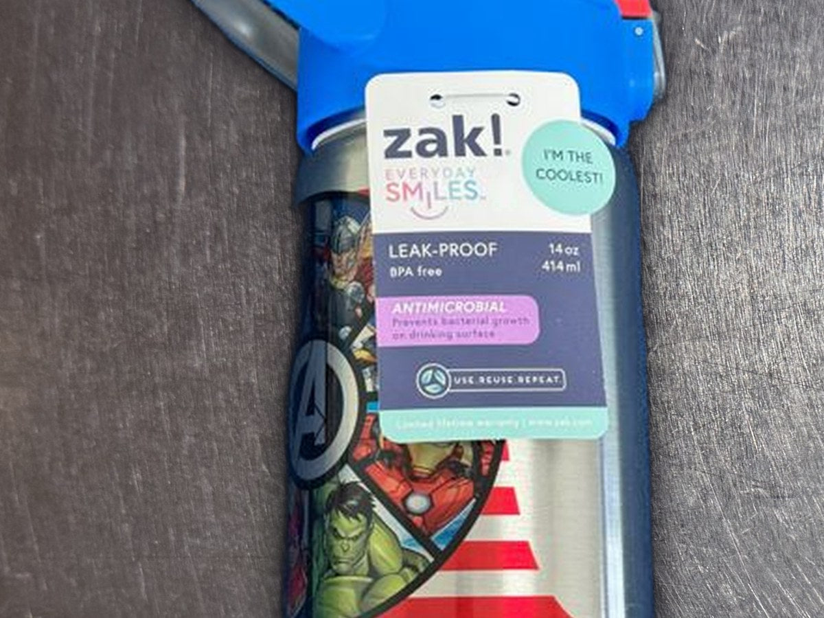 Zak Marvel Universe Water Bottle