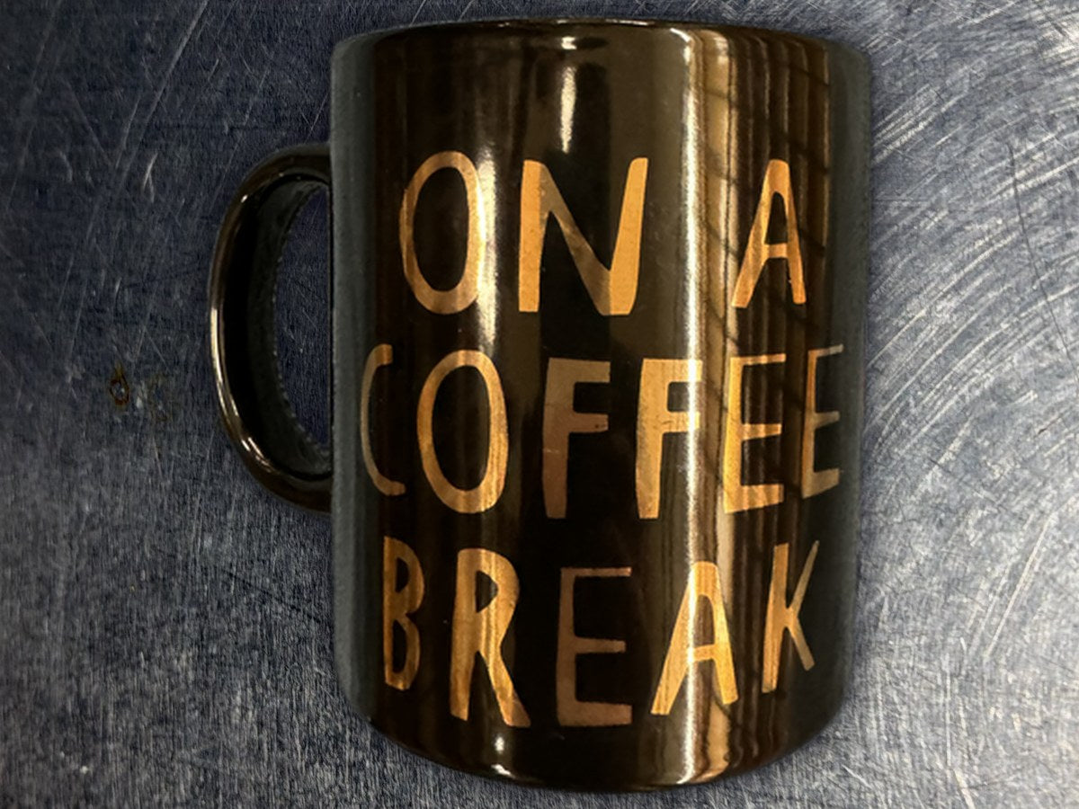Zazzle On A Coffee Break Mug: 18 ppm lead by XRF